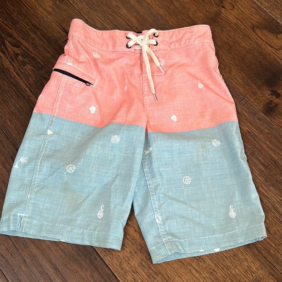 Vans swim board shorts. size 22. fits like kids size 8 - Picture 1 of 5